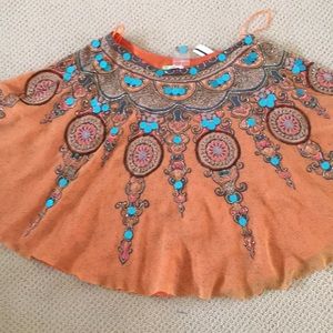 NEW!! New markdown! Citrine Beaded Skirt. Size 8